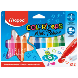 Canetinha Jumbo Color Peps 12 Cores- Maped