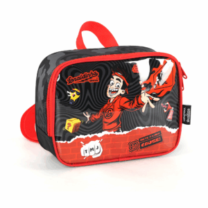 Lancheira Escolar Térmica Enaldinho Vermelha- Luxcel