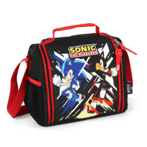 Lancheira Térmica Escolar Sonic Preta- Luxcel