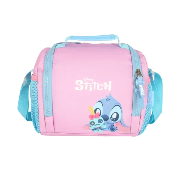 Lancheira Stitch Disney Rosa Claro- Luxcel - Imagem 2