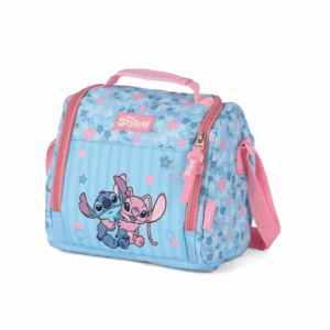 Lancheira Stitch&Angel Pink- Luxcel