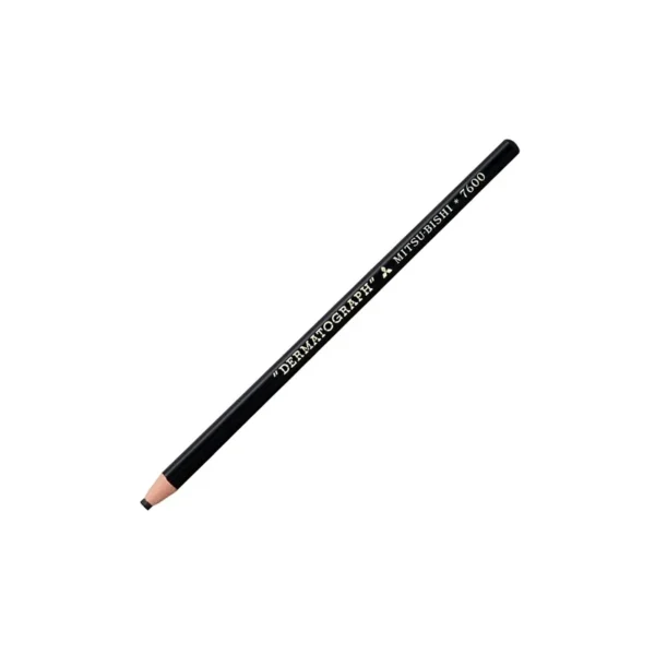 Lápis Dermatográfico Preto7600- Mitsu-Bishi