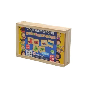 Jogo da Memória: Alfabetização 40 Peças- Coluna