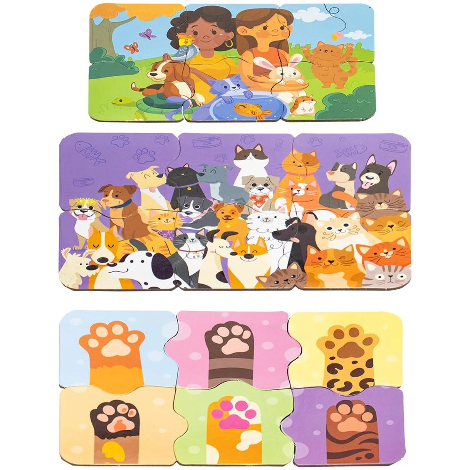 Livro Play: Quebra Cabeça + Livro Pets- Todo Livro - Imagem 3