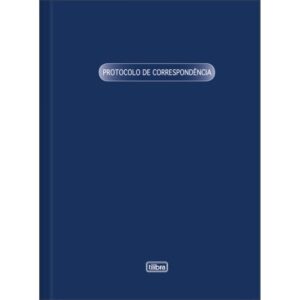 Livro Protocolo de Correspondência 1/4 52fls- Tilibra