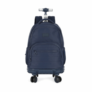 Mochila de Rodinhas UP4YOU Azul Marinho- Luxcel