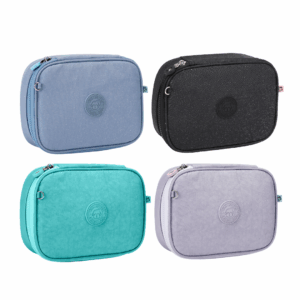 Estojo Box com Glitter Kika KK2642 Cores- Fênix