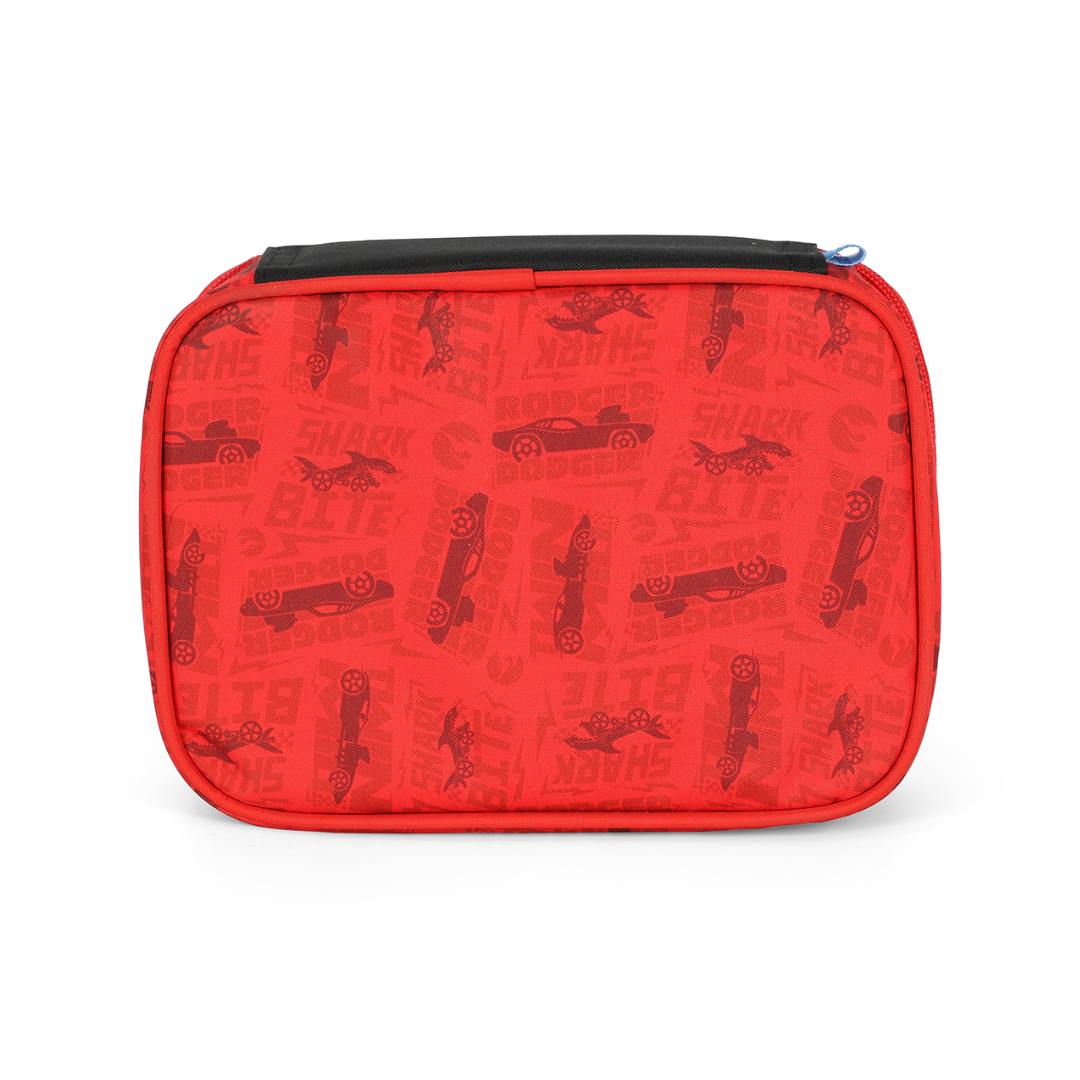 Estojo Box Hotwheels Vermelho- Luxcel - Imagem 3