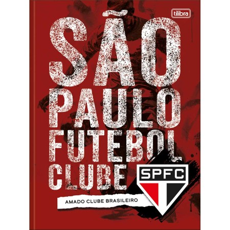 Caderno Brochura Capa Dura São Paulo FC 80fls - Tilibra - Imagem 4