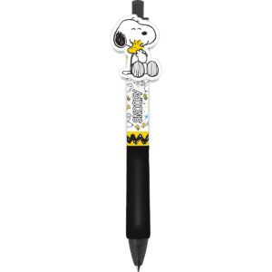Caneta Esferográfica Retrátil Preta 0,7mm Snoopy- Tilibra