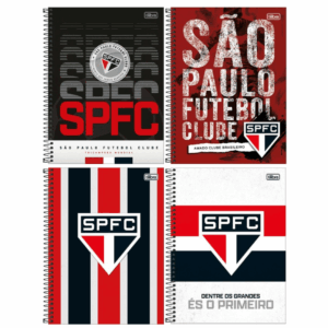 Caderno Espiral Universitário 10 Matérias São Paulo 160fls- Tilibra