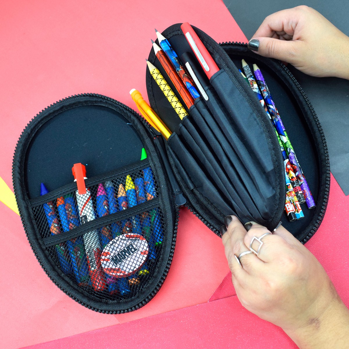 Estojo Box 3D Homem Aranha- DAC - Imagem 5