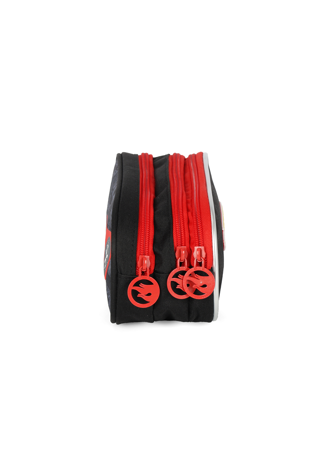 Estojo3 Divisórias Hotwheels Preto- Luxcel - Imagem 2