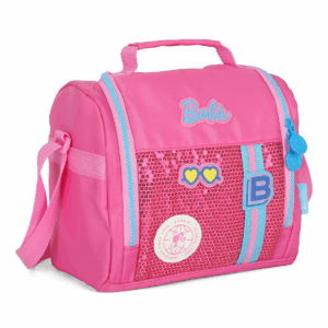 Lancheira Térmica Escolar Barbie Rosa- Luxcel