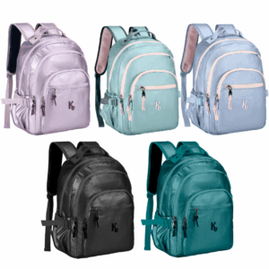 Mochila de Costas Kika Metalizada KK2611 Cores- Fênix