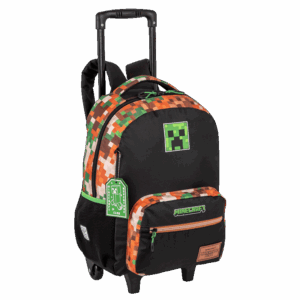 Mochila de Rodinhas Minecraft X- Sestini