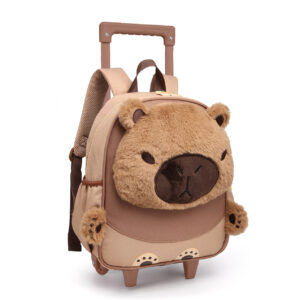 Mochila de Rodinhas Mini Pets Capivara- Fênix
