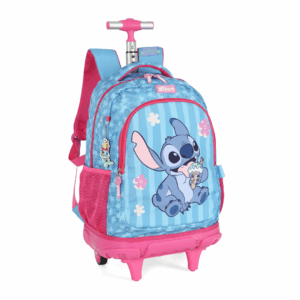 Mochila de Rodinhas Stitch Ice Cream Pink- Luxcel