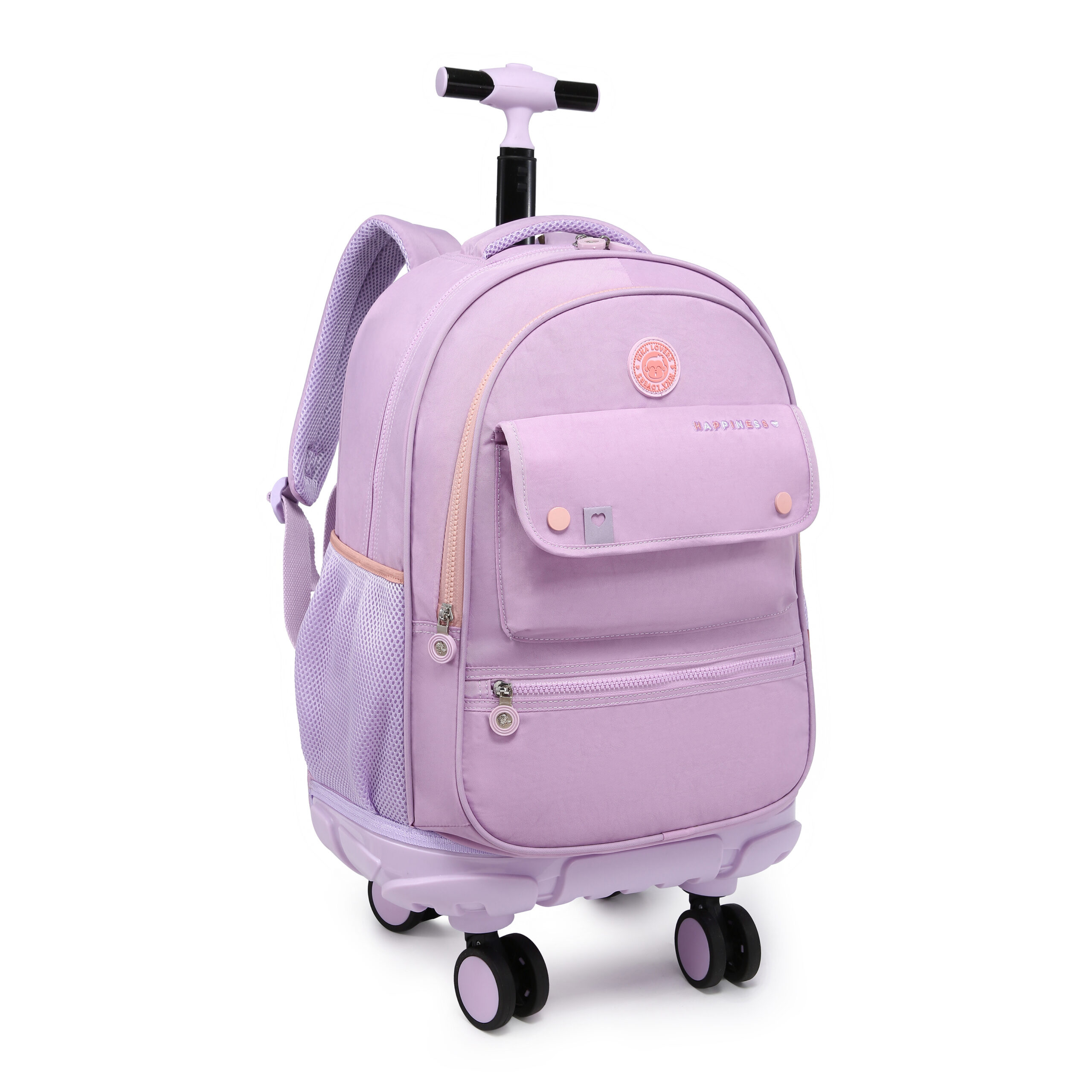 Mochila de Rodinhas Kika 360° KK2676 Cores- Nova Rio - Imagem 3