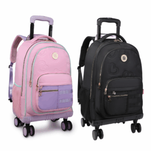 Mochila de Rodinhas 360° Kika KK2677 Cores- Nova Rio