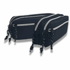 Estojo 3 Divisórias T04-19 Preto- Tegaote