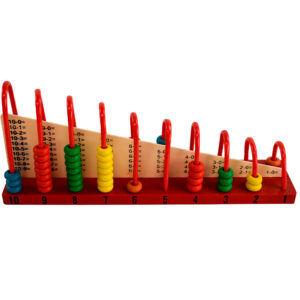 Brinquedo Ábaco de Madeira 10 Hastes