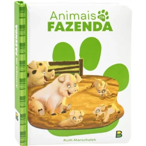 Livro de História Fofinho: Animais da Fazenda- Todo Livro