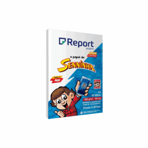 Chamequinho Senninha 75g 100fls Branco- Report