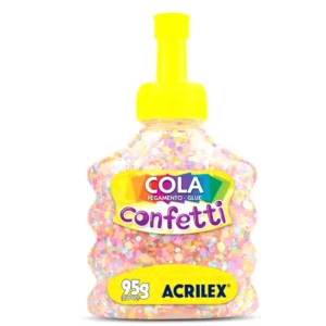 Cola Confetti Tutti-Frutti 95g- Acrilex