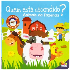 Livro de História: Quem Está Escondido? Animais da Fazenda- Todo Livro