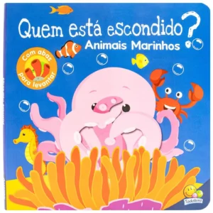 Livro de História: Quem Está Escondido? Animais Marinhos- Todo Livro