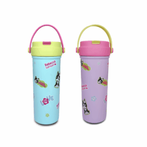 Garrafa Térmica Com Alça 650ml Rebecca Bonbon Cores- Clio