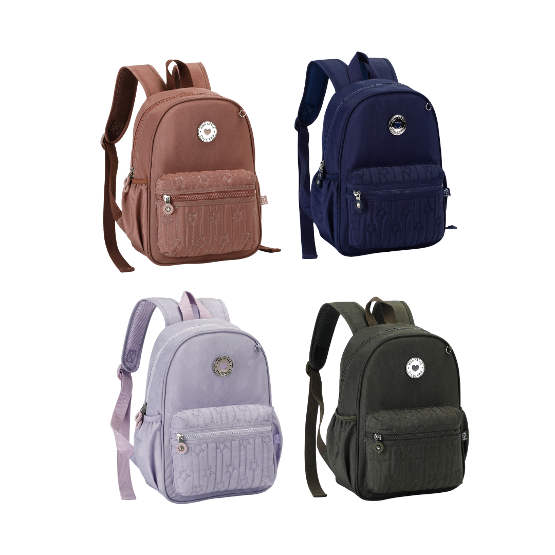 Mini Mochila de Costa Kika Star Cores KK2612- Nova Rio