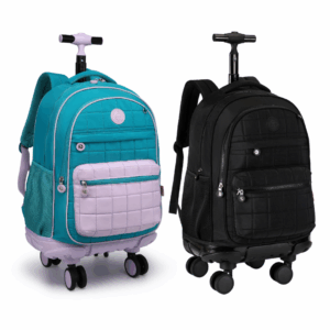 Mochila de Rodinhas Kika 360° KK2680 Cores- Nova Rio