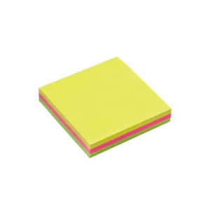Bloco Adesivo Neon Multi Cores 76mm X 76mm 150fls- Maxprint