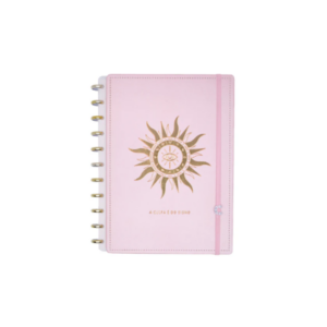Caderno Inteligente A5 By Mica Rocha Signo Rosa- Caderno Inteligente