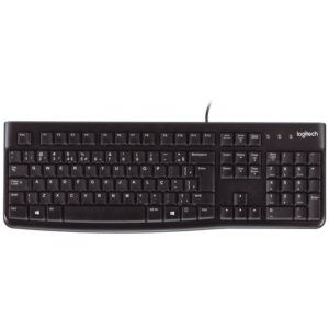 Teclado Com Fio USB K120 Cinza- Logitech