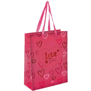 Sacola de Presente Decorada M Love- DAC