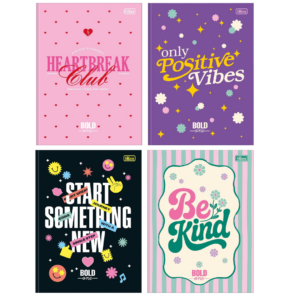 Caderno Brochura Capa Dura Bold One Feminino 80fls- Tilibra