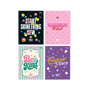 Caderno Brochura Capa Dura 1/4 Bold One Feminino 80fls- Tilibra