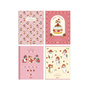 Caderno Brochura Capa Dura 1/4 Mofusand 80fls- Tilibra