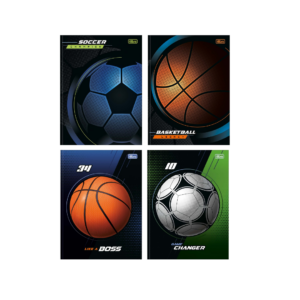 Caderno Brochura Capa Dura 1/4 Score 80fls- Tilibra