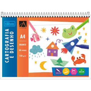 Caderno de Desenho e Cartografia 40fls 150g/m- Tilibra