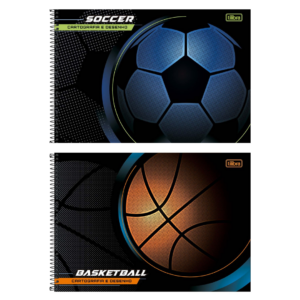 Caderno de Desenho e Cartografia 80Fls Score Masculino- Tilibra