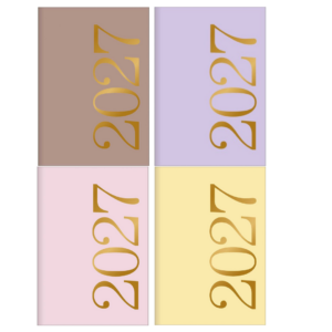Planner Grampeado M9 2027 Vanilla Cores– Tilibra
