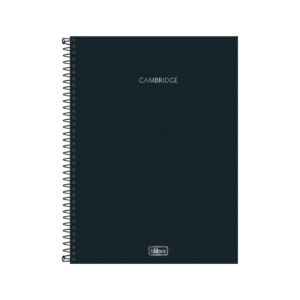 Caderno Executivo Espiral Colegial Cambridge 90g Creme- Tilibra