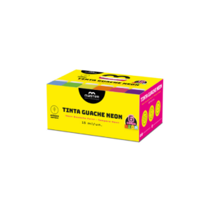 Tinta Guache Neon 6 Cores 15ml- Master
