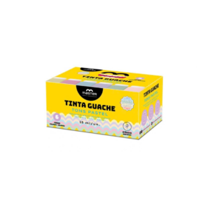Tinta Guache 6 Cores Pastéis 15ml- Master