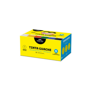 Tinta Guache 6 Cores Tradicionais 15ml- Master
