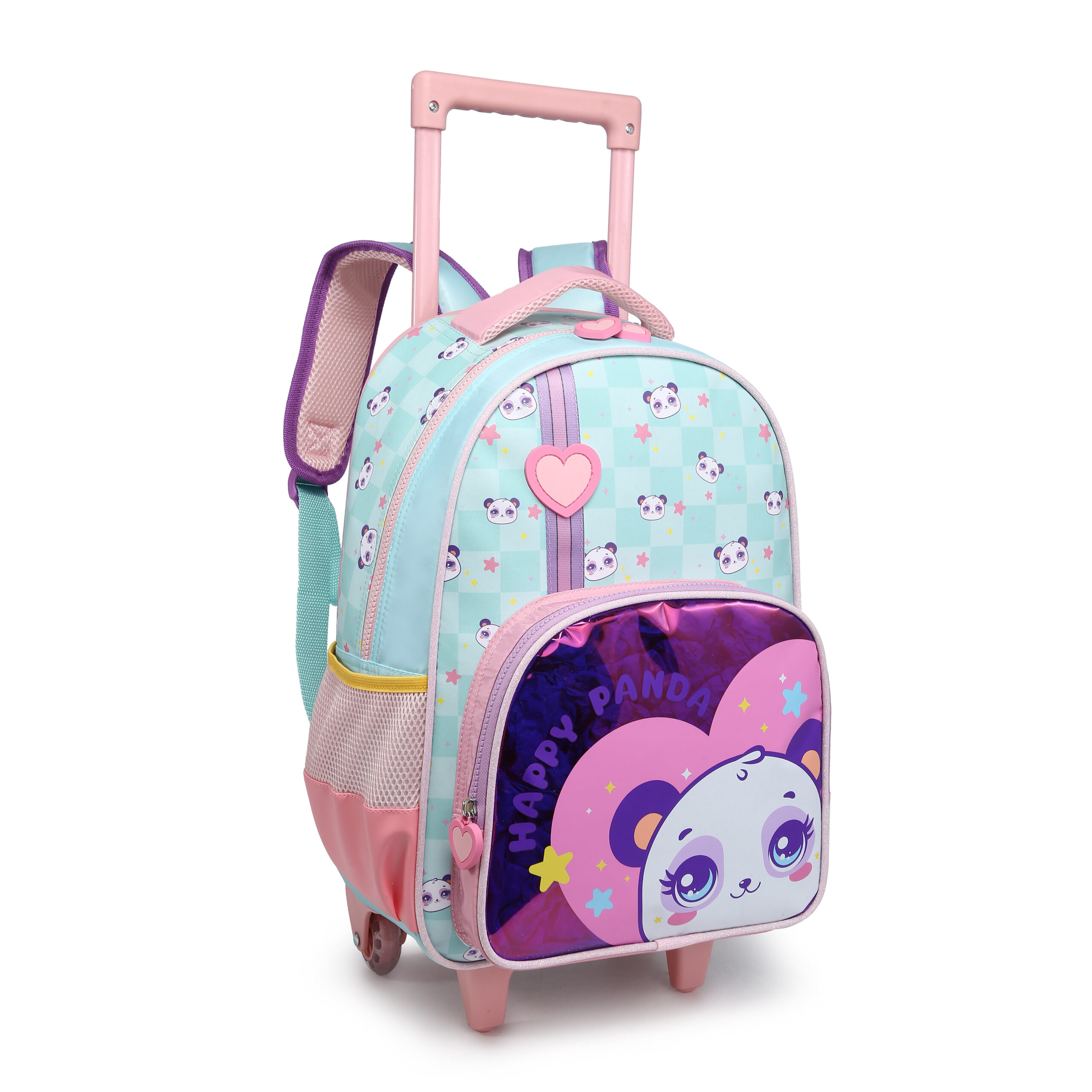 Kit Mochila/Lancheira/Estojo com Garrafa Panda- Nova Rio - Imagem 2